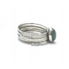 Bague semainier touareg ciselée