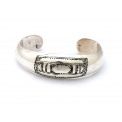 Bracelet rigide touareg en argent
