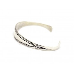 Bracelet rigide touareg en argent