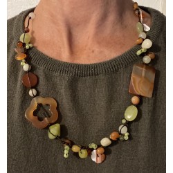 necklace natural stone