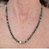 Collier perles de turquoises africaines
