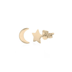 bijou color - Special offers Puces en argent forme coeur-Silver...