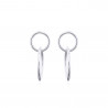bijou color - Promos Boucles d'oreilles en argent différents...