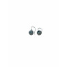 bijou color - Boucles d'oreilles topaze bleue chic