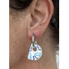 copy of Boucles d'oreilles, clou d'oreille en céramique