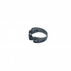 bijou color - Promos Bague jonc ajouré en argent-Bagues argent-à...