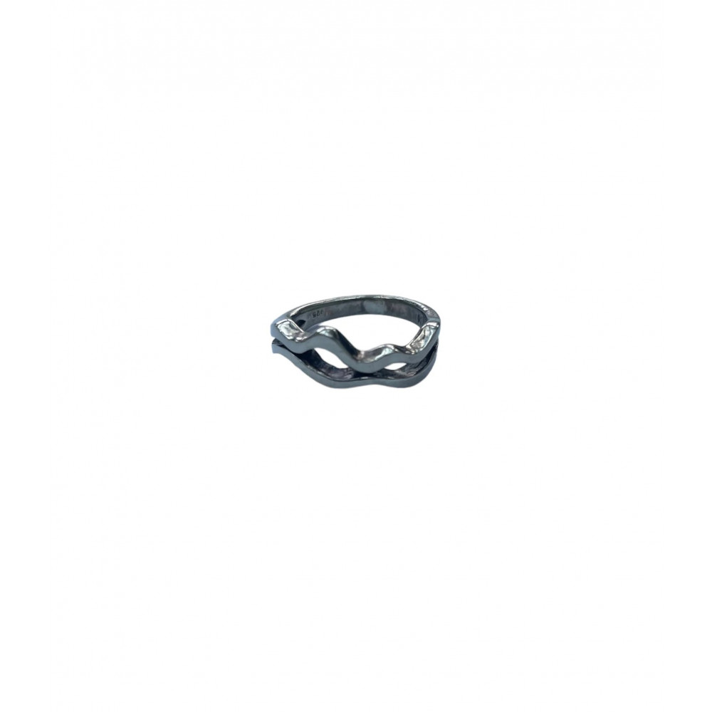 bijou color - Promos Bague jonc ajouré en argent-Bagues argent-à...