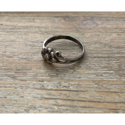 bijou color - Promos Bague jonc ajouré en argent-Bagues argent-à...