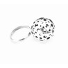 bijou color - Promos Bague jonc ajouré en argent-Bagues argent-à...