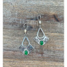 Bijoucolor - Boucles d'oreilles touareg longues fabrication artisanale