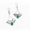 boucle d'oreille touareg longue