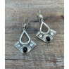Bijoucolor - Boucles d'oreilles touareg longues fabrication artisanale